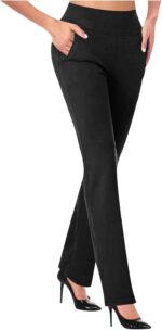 Formal Dress Pants for Women High Waist Slim Fit Suit Pants Trousers Dressy Casual Business Work Pant Slacks