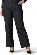 Women Plus Size Ultra Lux Comfort with Flex Motion Trouser Pant