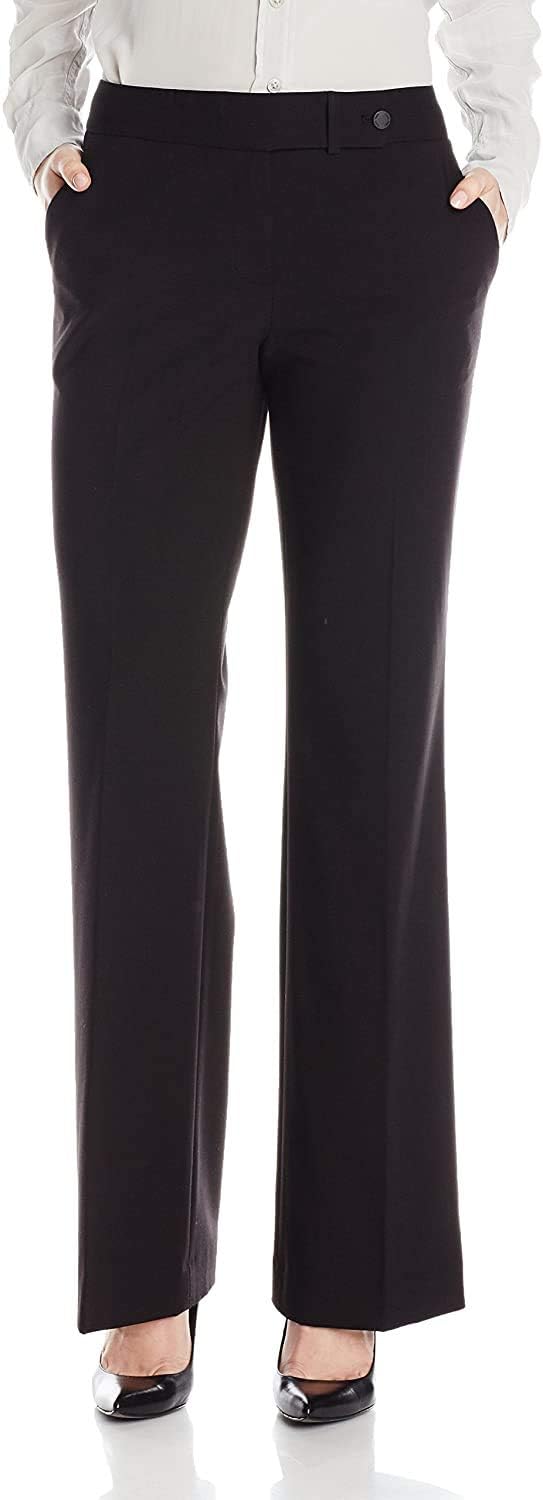 51FxiyFH-uL._AC_SL1500_.jpg Straight-Leg Classic Business Casual Pants for Women - Image 1
