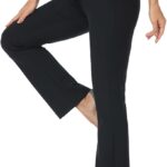 High Waisted Dress Pants for Women Petite/Regular/Tall Bootcut Pull On Yoga Work Slacks Pockets 28"/29.5"/31.5"