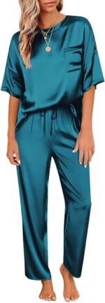 Women's Satin Silk Pajama Set